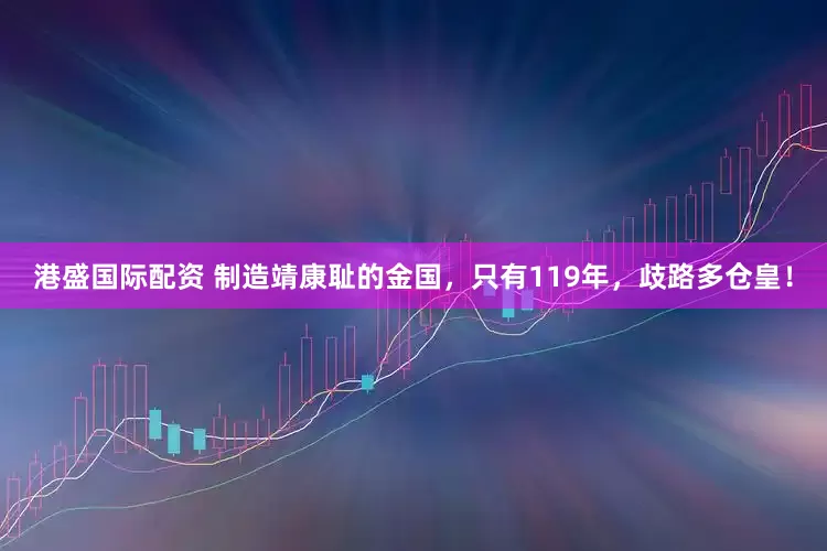 港盛国际配资 制造靖康耻的金国，只有119年，歧路多仓皇！